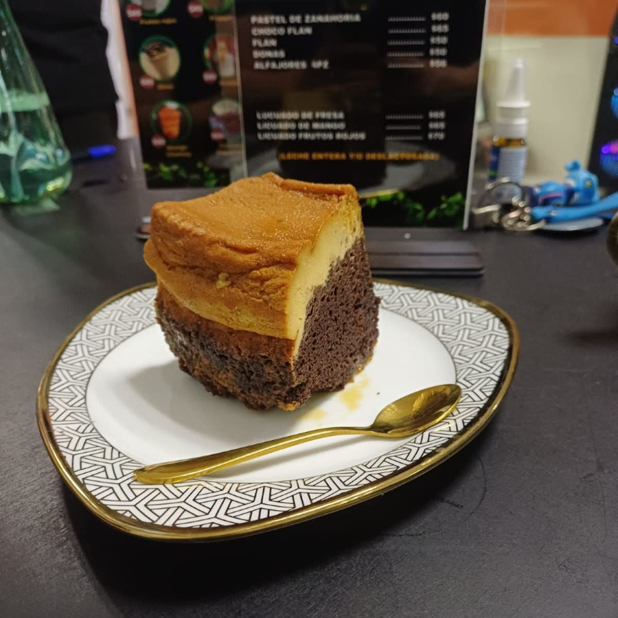Rebanada de Choco Flan