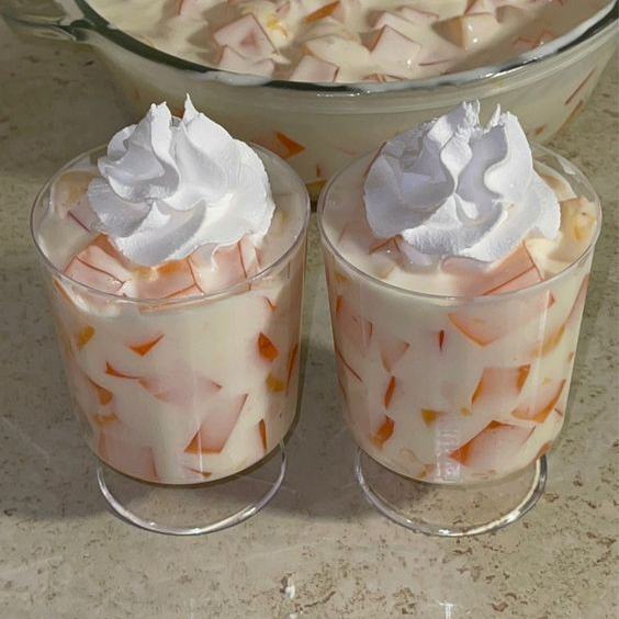 Duraznos con Crema