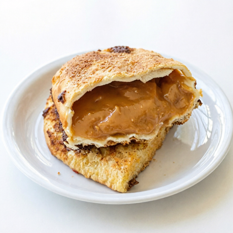 Doce de leite cremoso com queijo