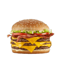Perlita Triple Carne y Queso (BURGER)