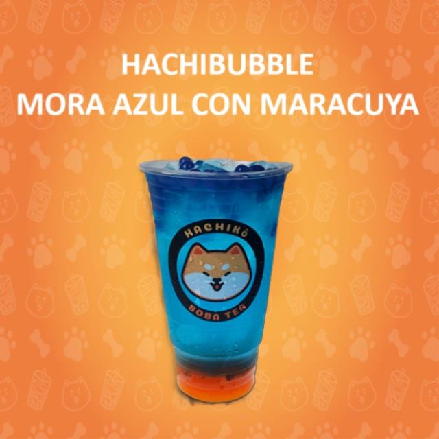 HACHIBUBBLE MORA AZUL CON MARACUYÁ