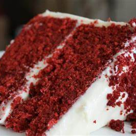 Rebanada de Pastel de Red Velvelt