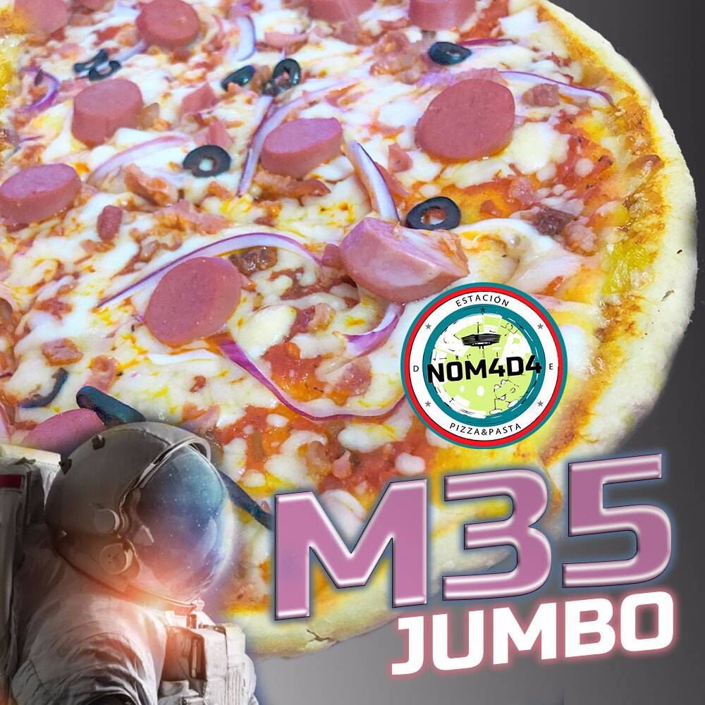 M-35 (Pizza Jumbo)· 🍕
