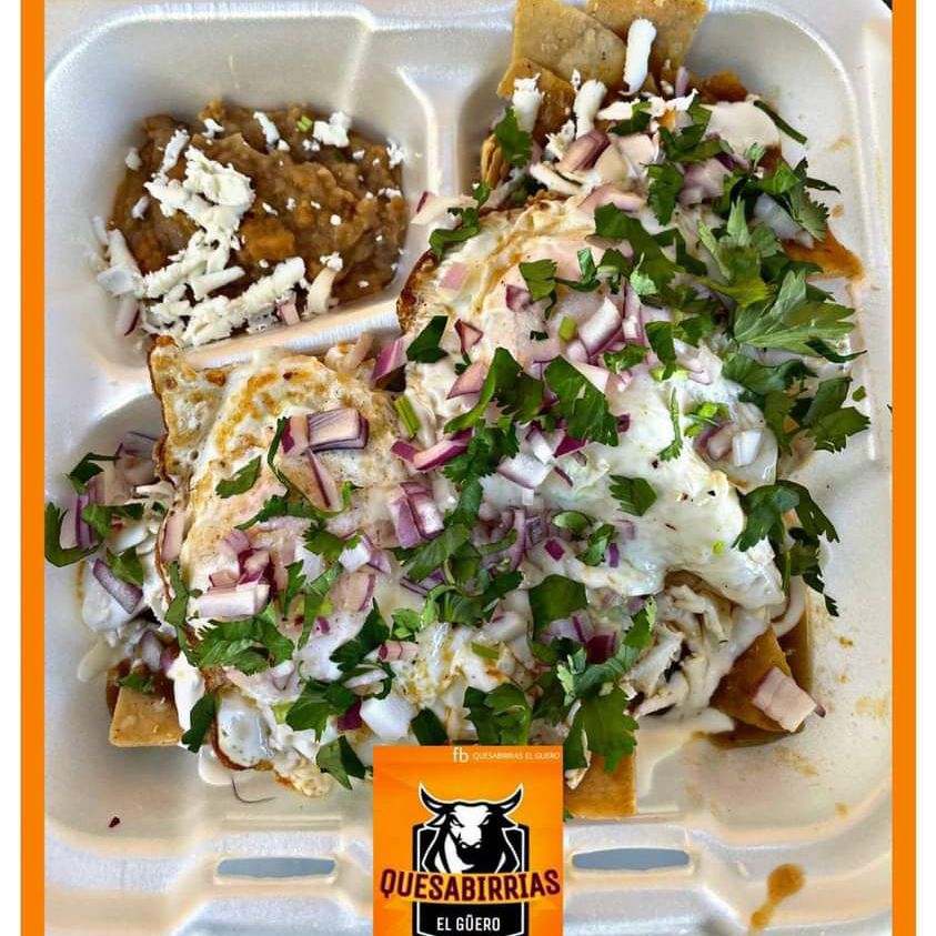 Chilaquiles de huevo