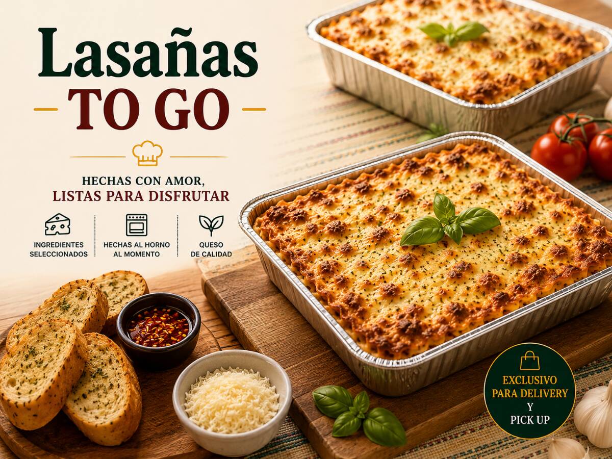 Lasaña To Go