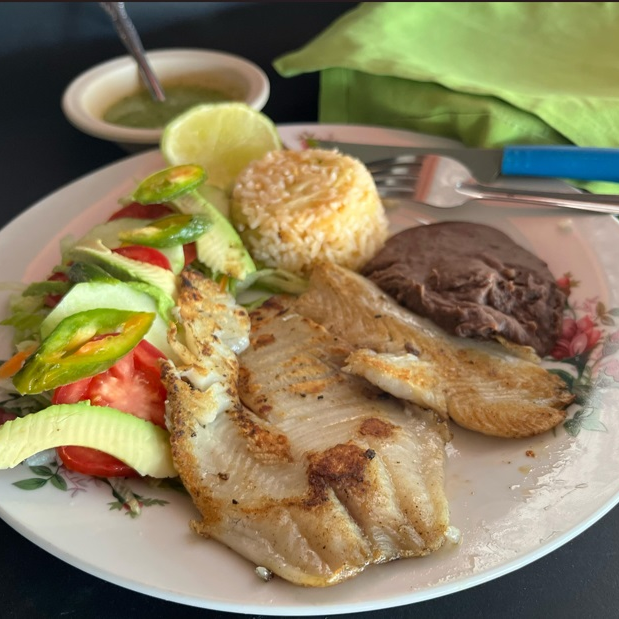 FILETE DE PESCADO A LA PLANCHA
