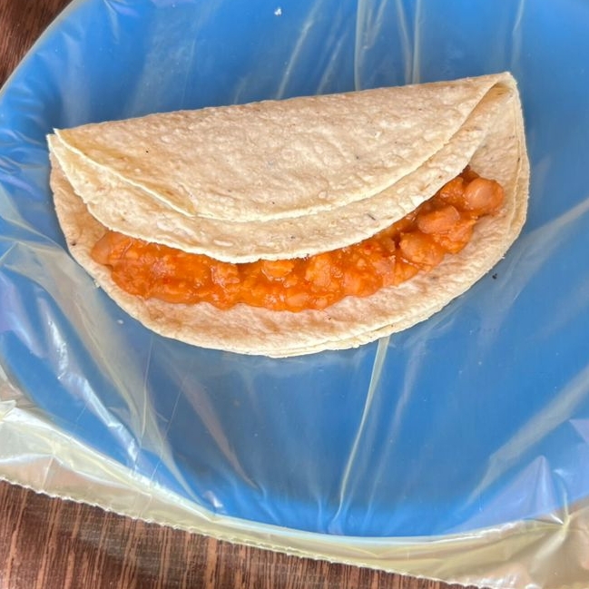 TACO DE FRIJOLES