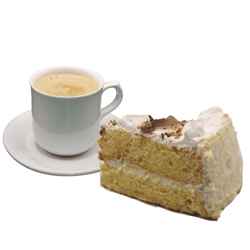 Rebanada de Pastel de Bavaria