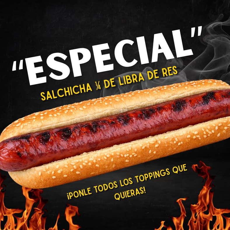 Hot Dog Especial de Res