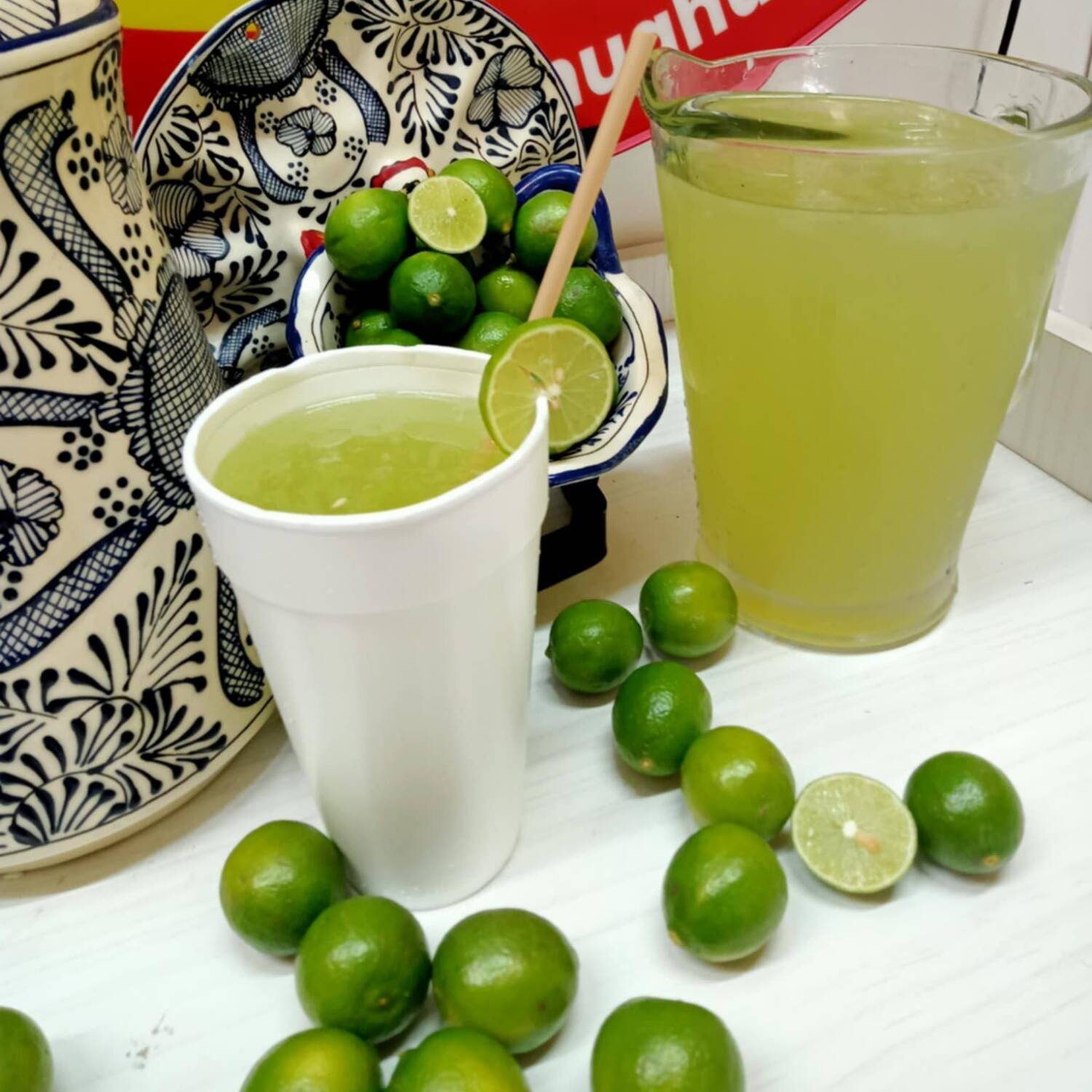 1/12 lt Agua de limon