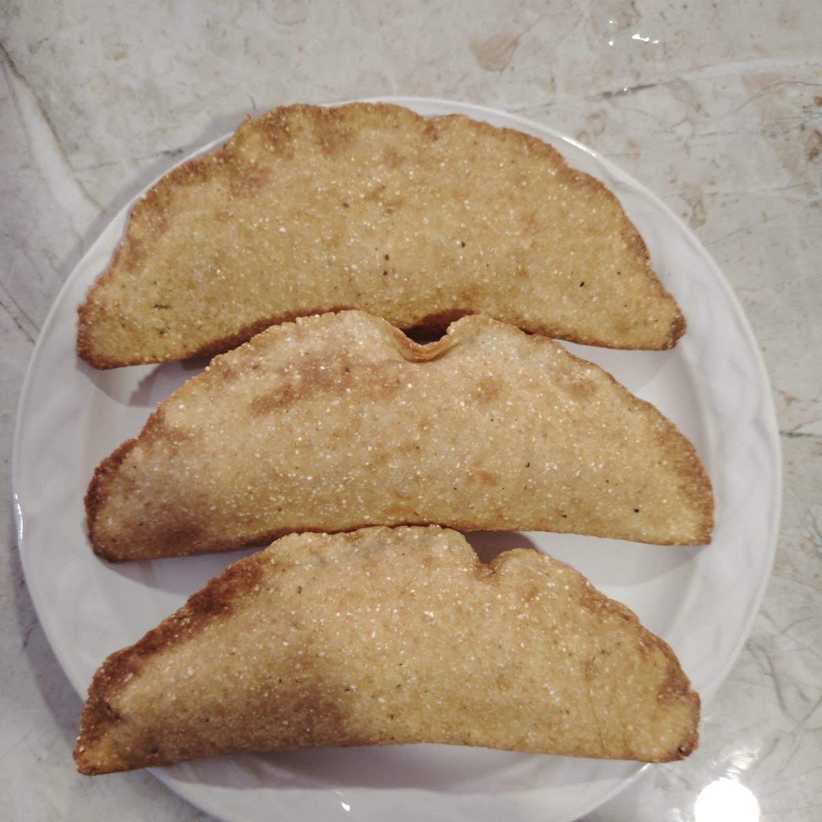 Empanadas de queso con azúcar estilo Tabasco