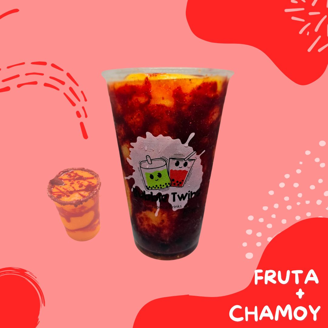 Fruta y Twins Chamoy