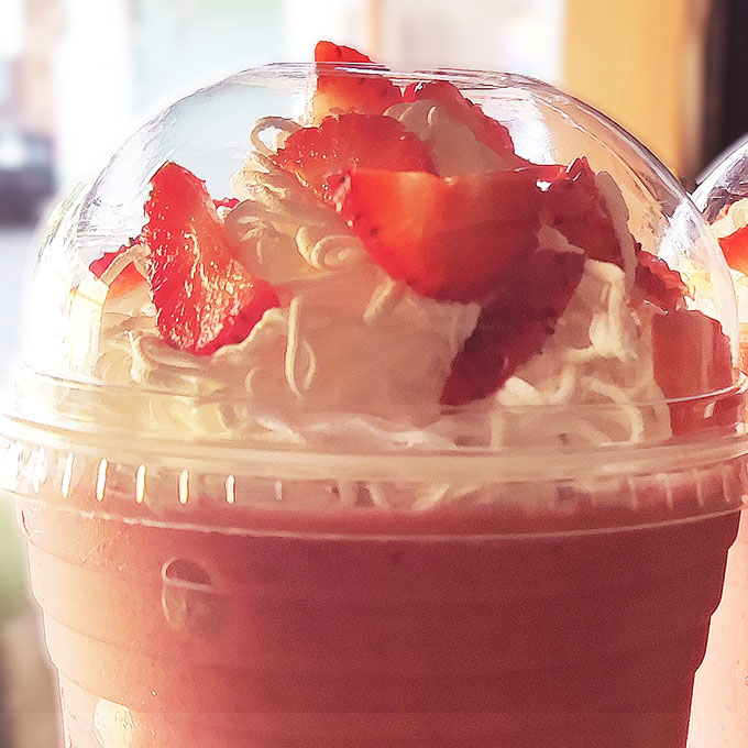 Frappé Fresa Natural