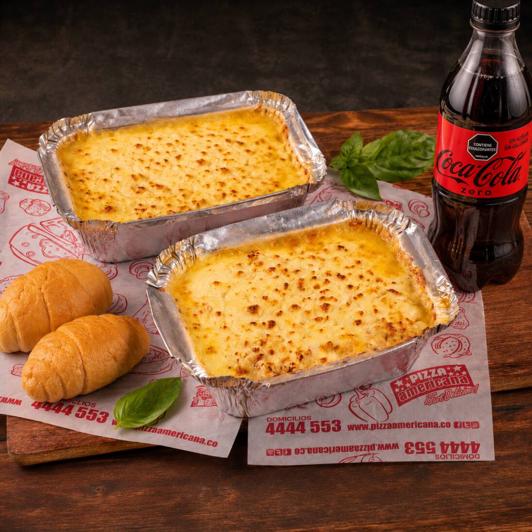 PROMO 2 Lasagnas + Bebida
