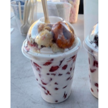 Fresas con Crema con Chescake