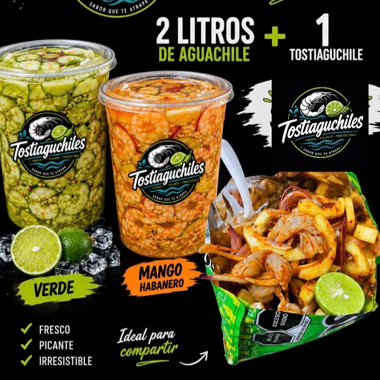 2L De Aguachile 1Ver/1Man+(TostiAguachile Gratis)