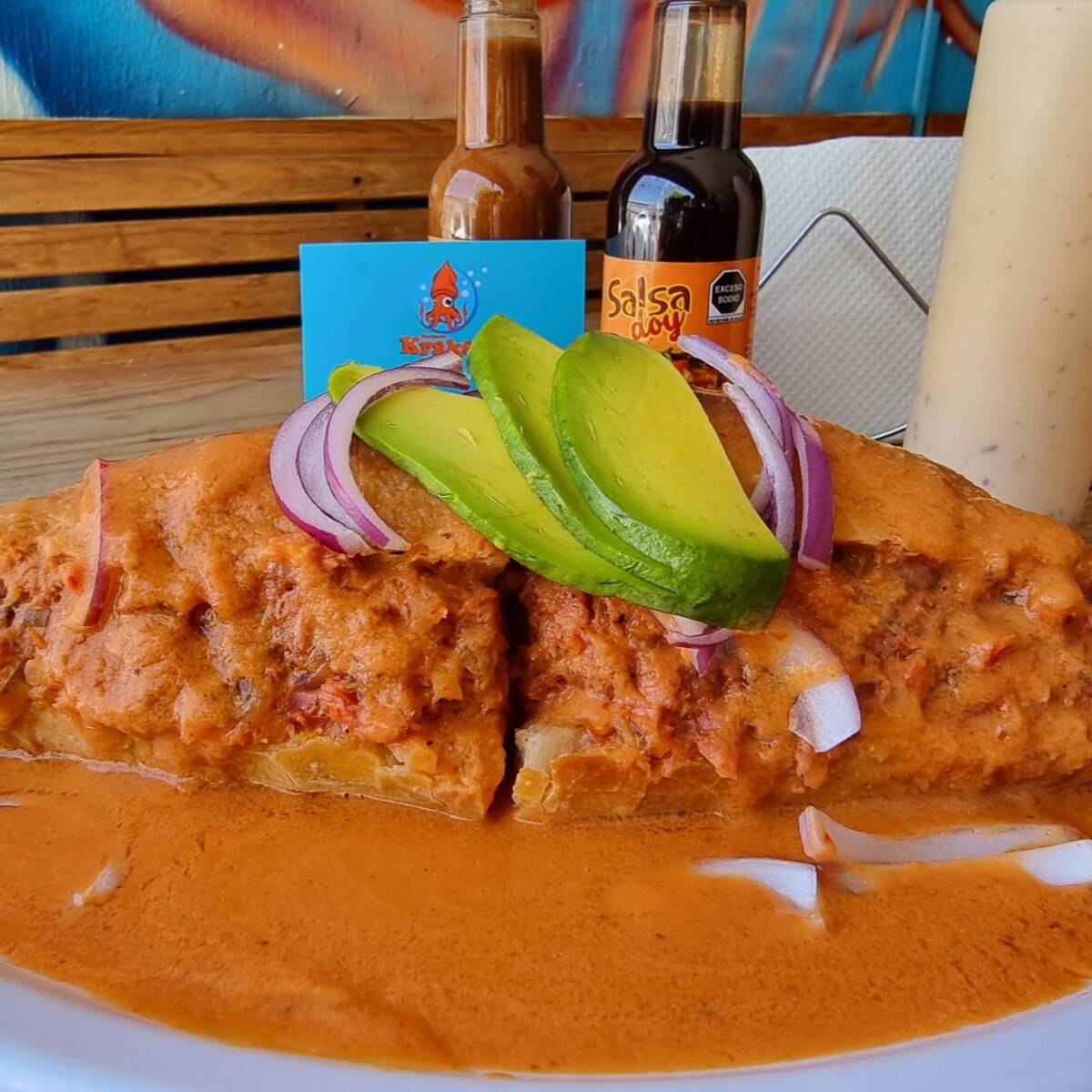 Torta Ahogada de Marlín