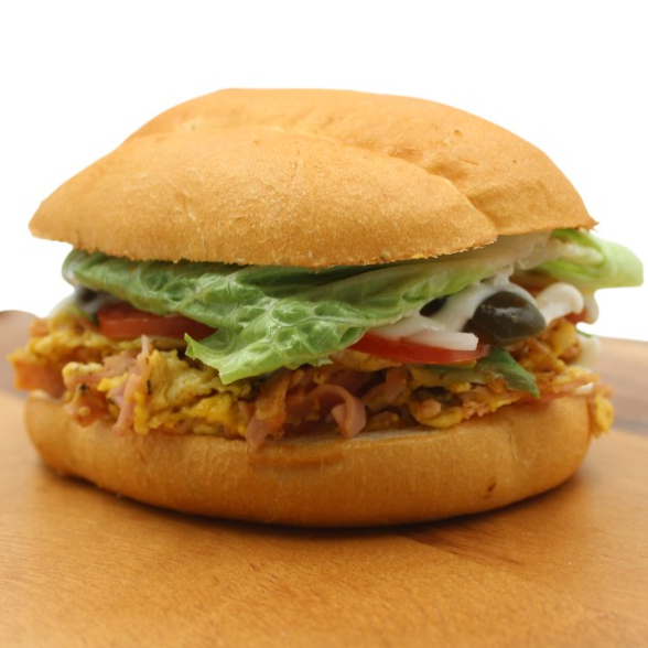 Torta de Huevo con Jamón