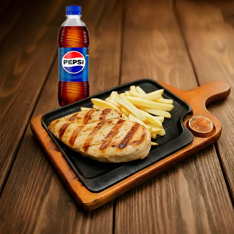 Pechuga a la Parrilla + Pepsi Personal