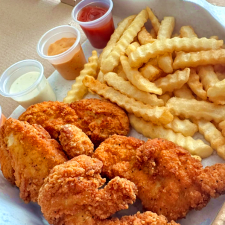 Tenders + papas