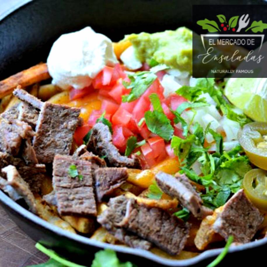 Carne Asada con Ensalada