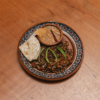Machaca con Huevo