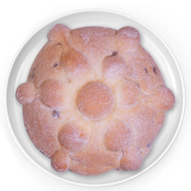 Pan de Muerto Grande con Chispas