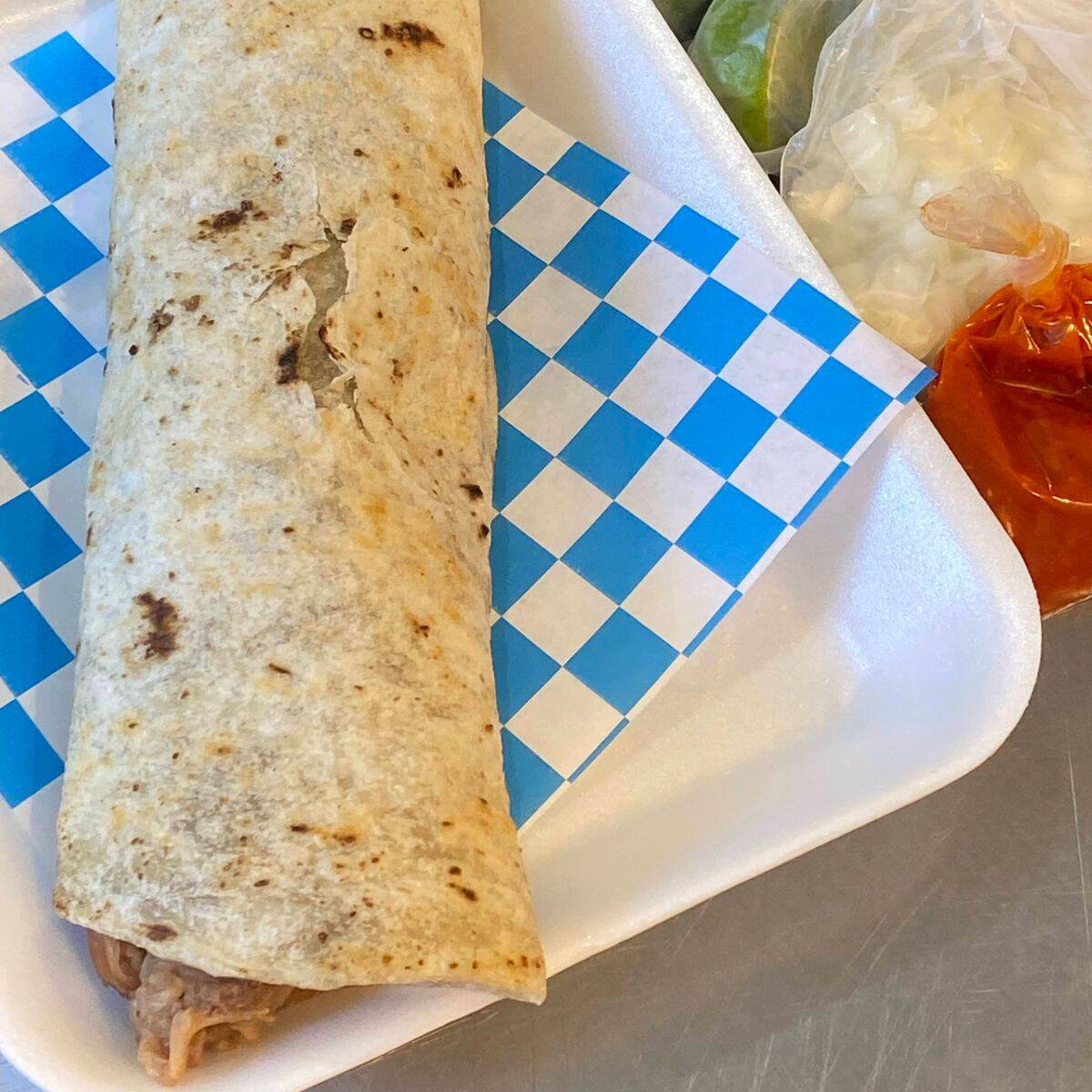1 Burrito Barbacoa