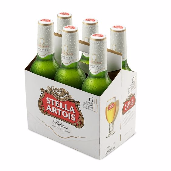 Stella artois botella Sixpack