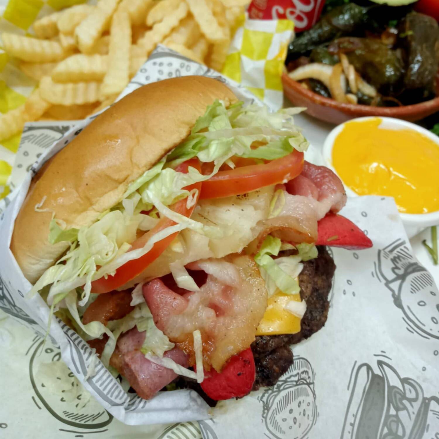 Hamburguesa Hawaiana