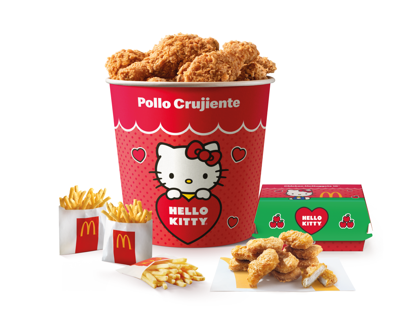 Banquete Hello Kitty x6 pzas