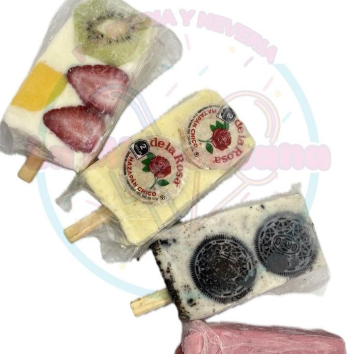 Paletas de Crema