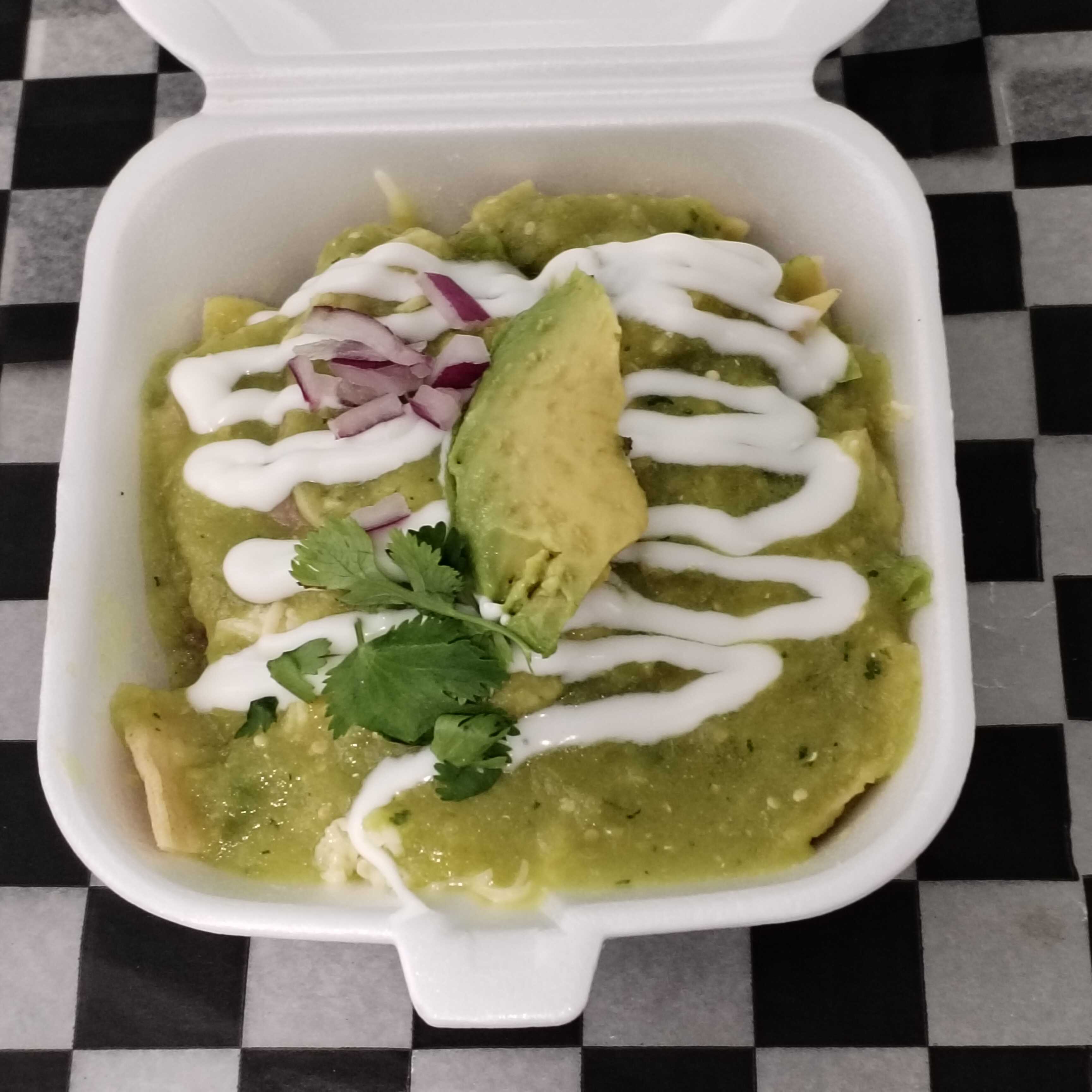 Chilaquiles CHICOS sencillos