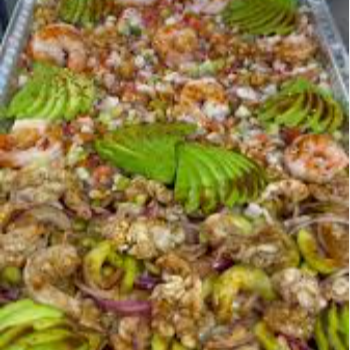 Charola Mixta de Mariscos Chica 3 Platillos😋