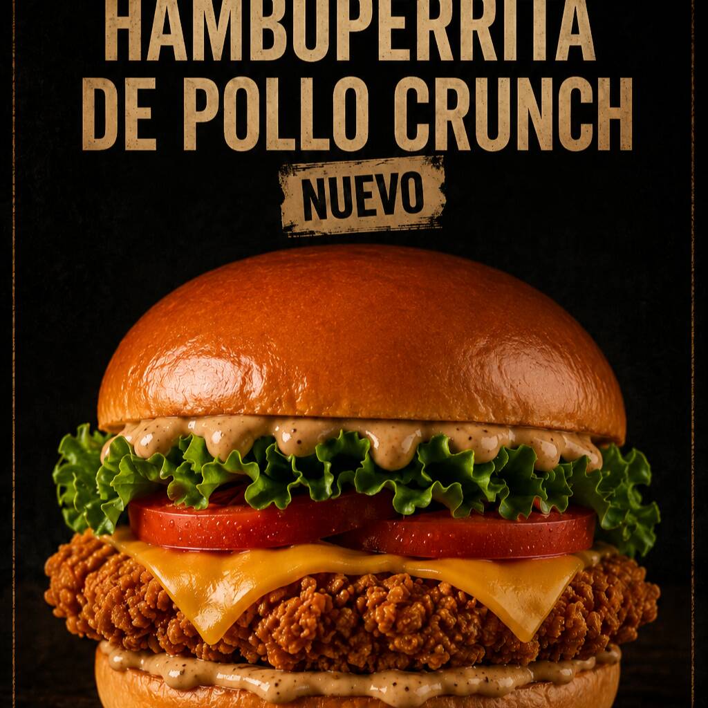 Hambuperrita Crispy Pollo