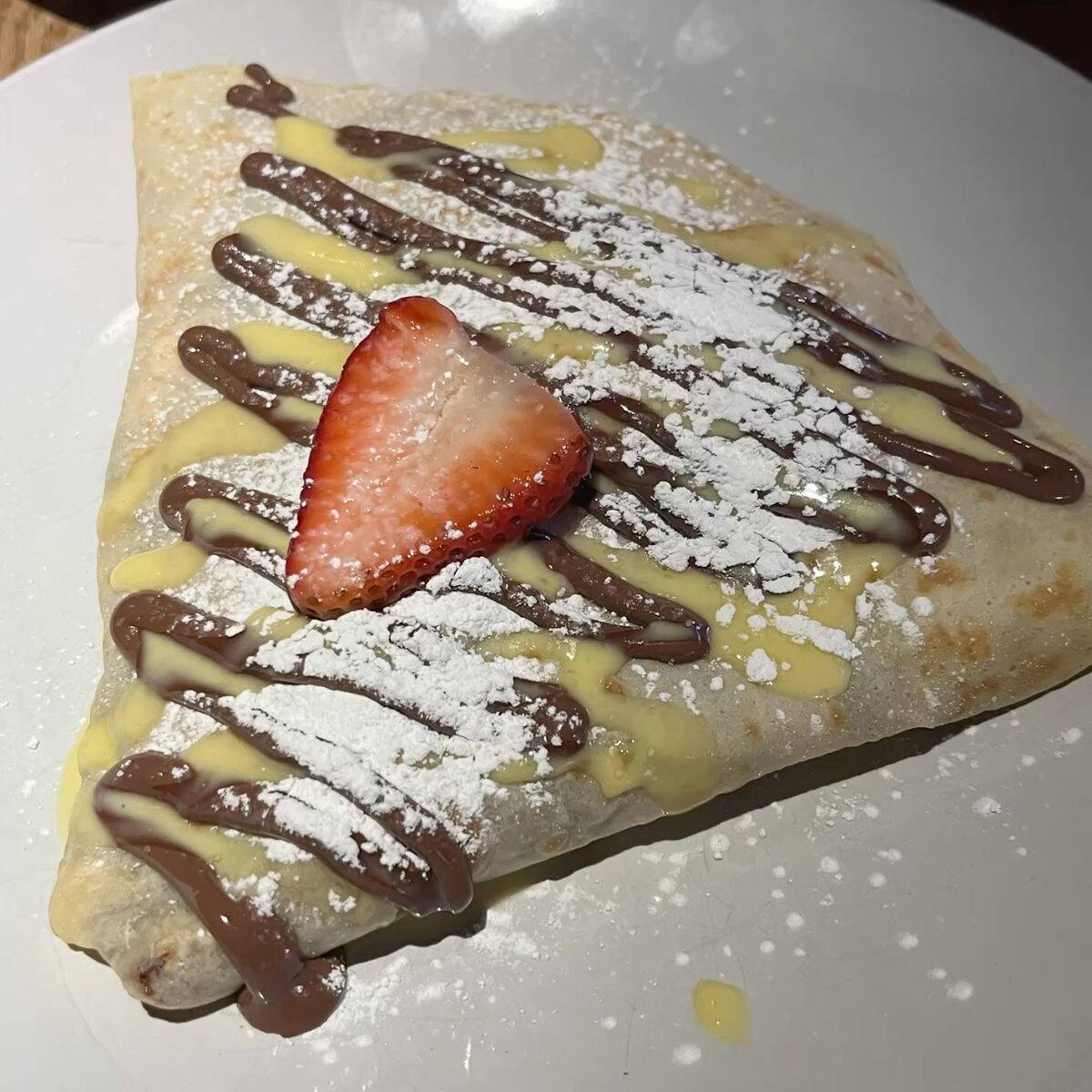 Crepa de NUTELLA con Fresas.