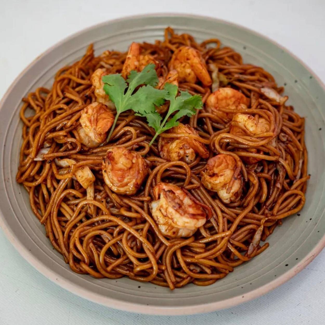 Chow Mein de Camarón (2 Personas)