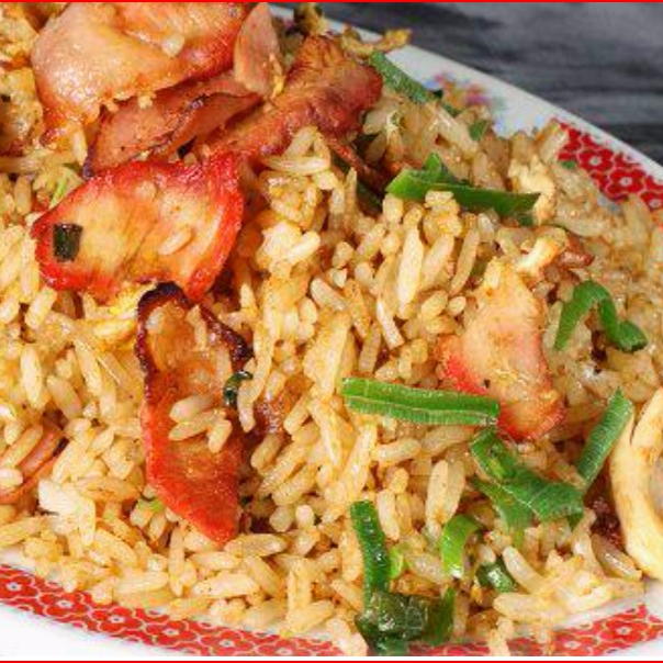 Arroz en Salsa con Lechón y Verduras Medio