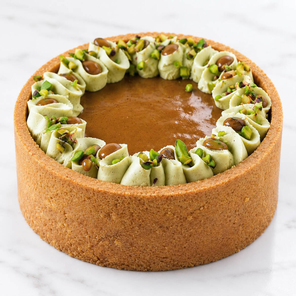 Cheesecake Horneado De Pistacho Irani