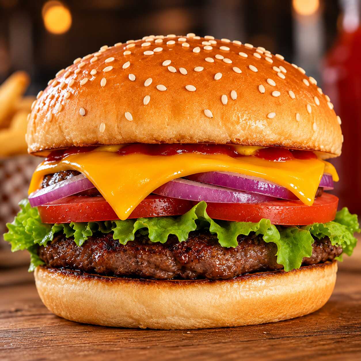 HAMBURGUESA DOBLE