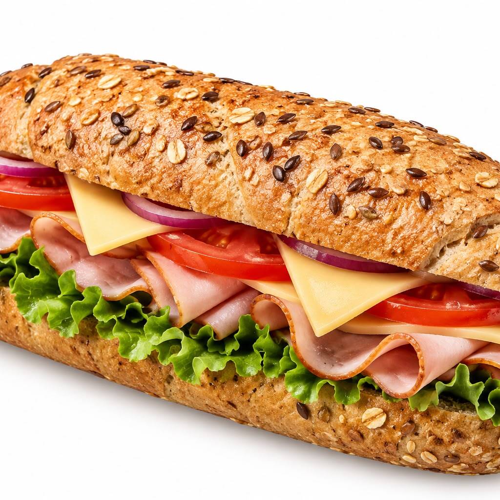 Baguette con Pan Artesanal
