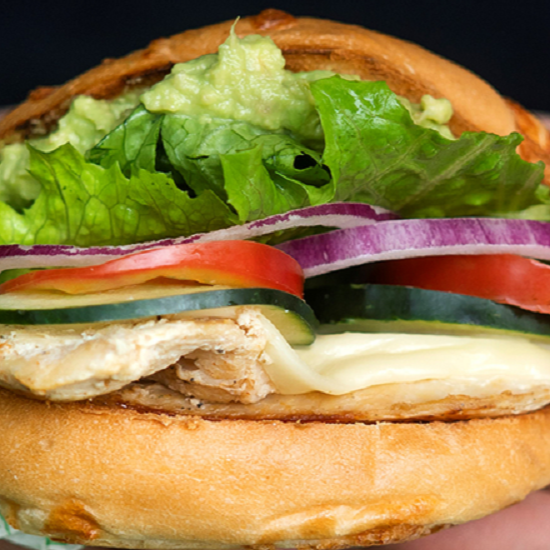 Bagel de pollo