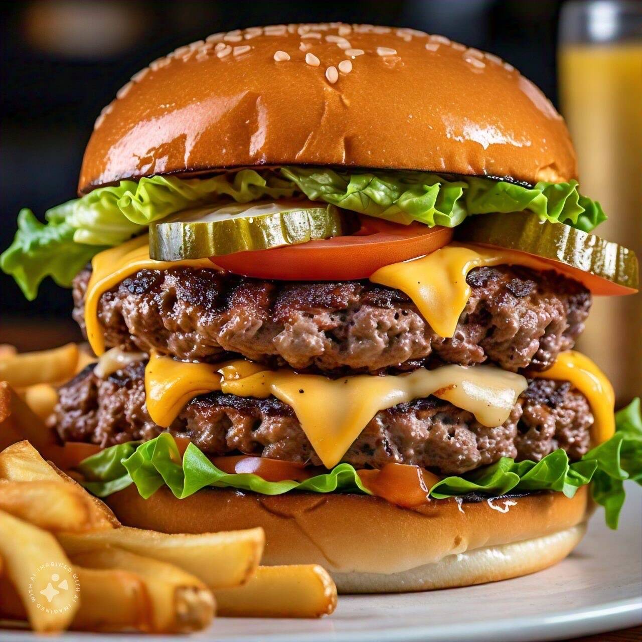 HAMBURGUESA DE SIRLOIN DOBLE CARNE