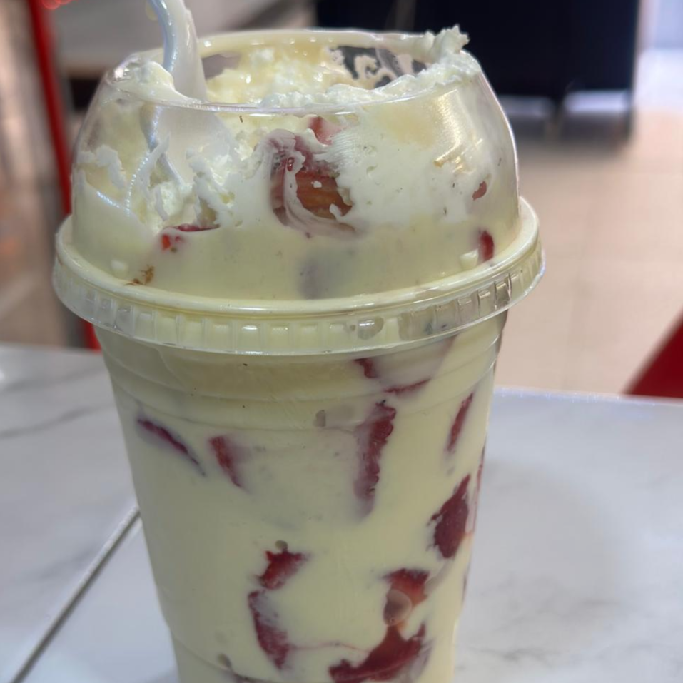 Fresas con Crema Preparada