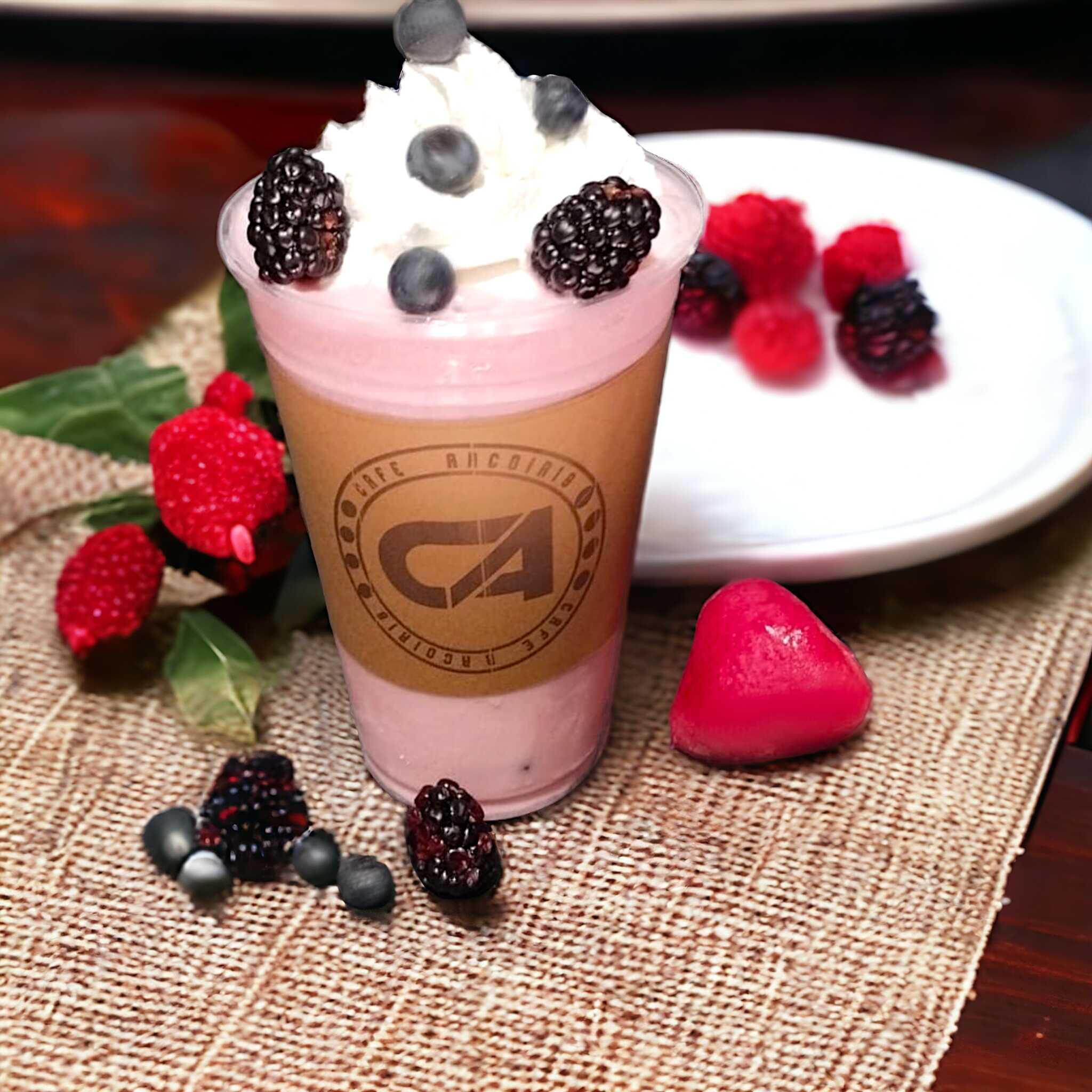 Frappé de Frutos Rojos
