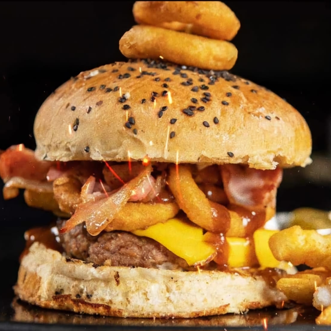 Hamburguesa BBQ & Bacon