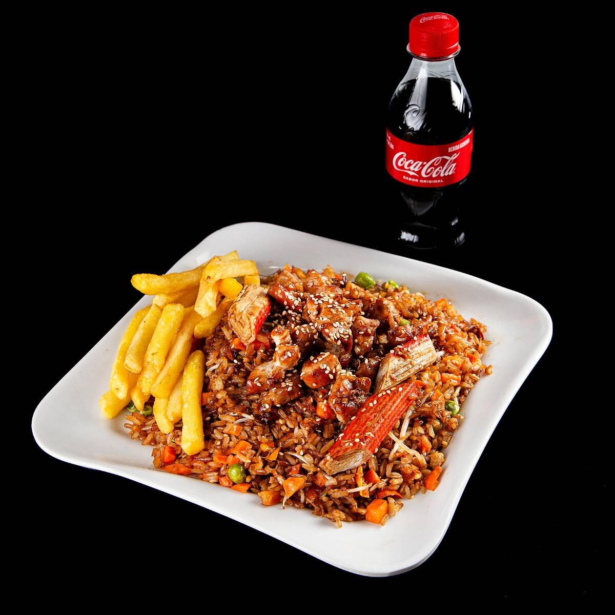 Combo Oriental Personal Con Cerdo