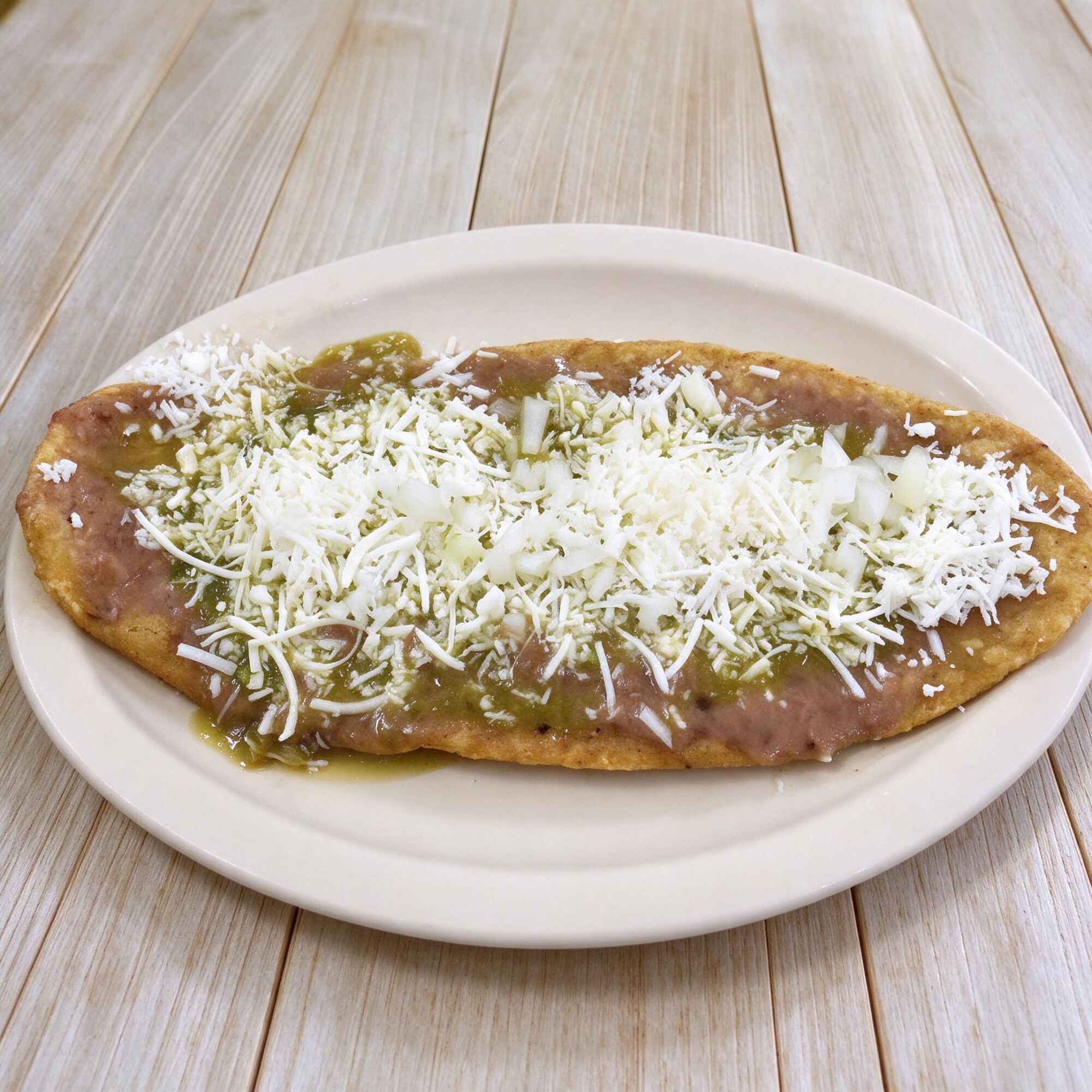 Huarache con Huevo