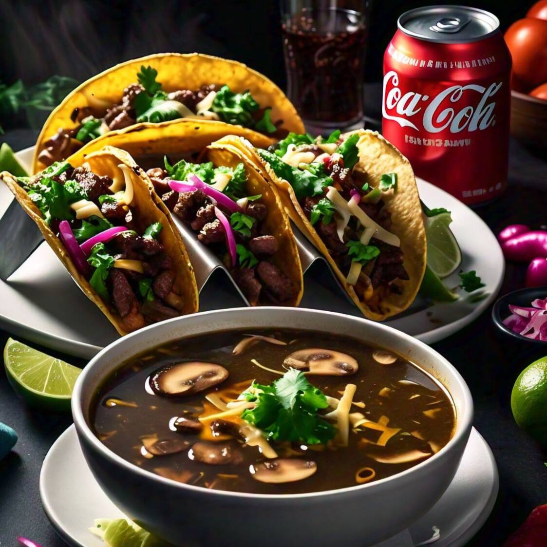 Orden de Tacos de Rib Eye
