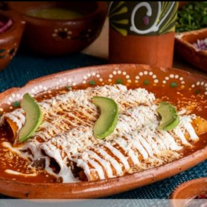 Enchiladas de res